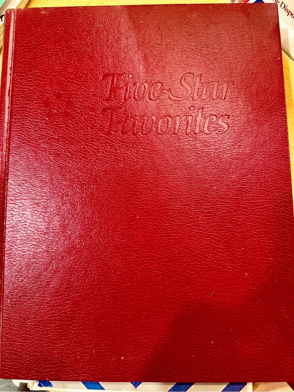 Five-Star Favorites Recipes from Friends of Mamie & Ike Eisenhower HC DJ 1974